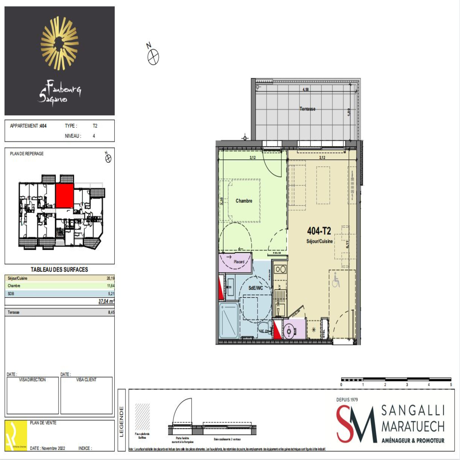 Image_, Appartement, Narbonne, ref :5384 - 2